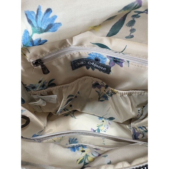 Lug Alpine Crossbody Women’s Bag with Adjust Strap and Multiple Zippered Beige - Picture 7 of 7